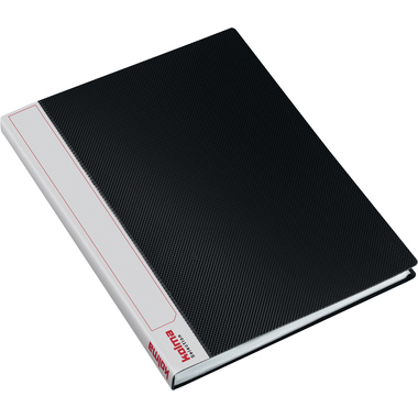 KOLMA Livre présentation Selection 03.712.06 A4, recycling, noir 40 poches