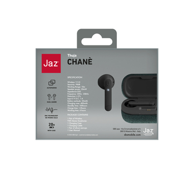 TWS earphones with ENC (Environmental Noise Cancellation) | JAZ