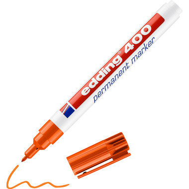 EDDING Permanent Marker 400 1mm 400-6 orange