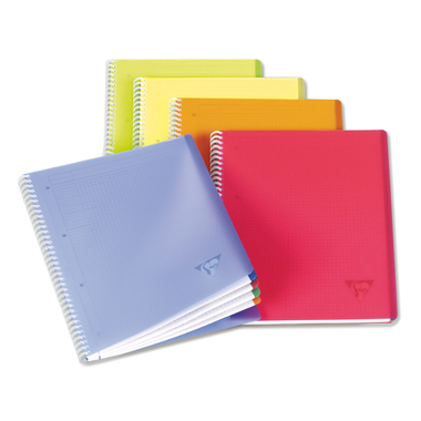 CLAIREFONTAINE Taccuino spirale ass. A4 328626 5mm 80 fogli