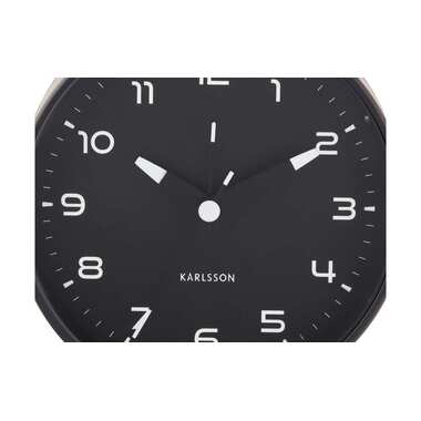 KARLSSON Classic Alarm Clock Orgullo Black