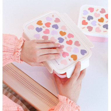 ALLC Lunchbox 22x7x14.5cm BBHEMU80 Hearts