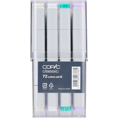 COPIC Marker Classic 20075161 Set B, 72 Stück