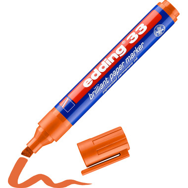 EDDING Permanent Marker 33 1-5mm 33-6 orange