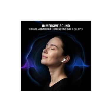 4smarts Écouteurs intra-auriculaires Wireless SkyBuds Pro ANC Vert olive