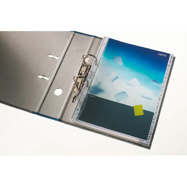 LEITZ Register Tauenpapier A4+ 1231-00-85 weiss 1-31