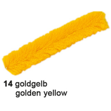 URSUS Pfeifenputzer 9mmx50cm 6530014 goldgelb 10 Stück