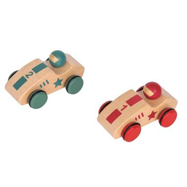 Spielba Holzspielwaren Auto Rückzug 100% FSC assortiert