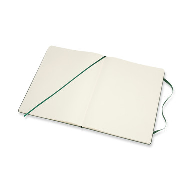 MOLESKINE Taccuino XL HC 25x19cm 629117 in bianco, verde, 192 pagine