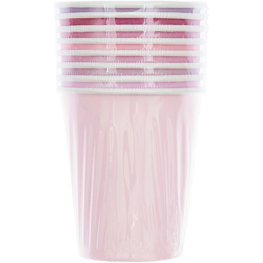 RICO DESIGN Bicchieri 250ml 401002 Mix rosa 8 pezzi