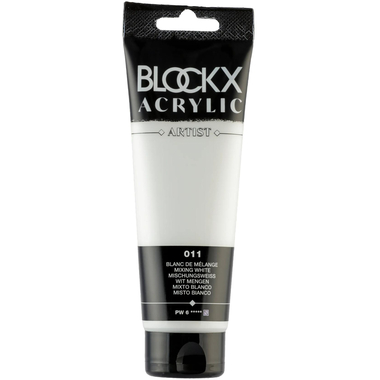 BLOCKX Colore acrilici 120ml 60011BXC Misto bianco