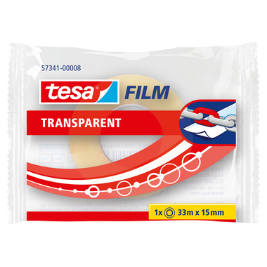 TESA Klebeband 15mmx33m 573410000 transparent