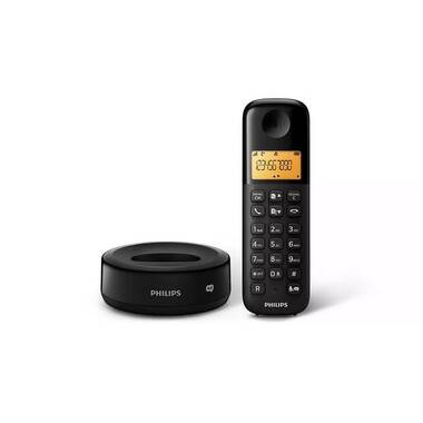 Philips Cordless Phone D1651B Black
