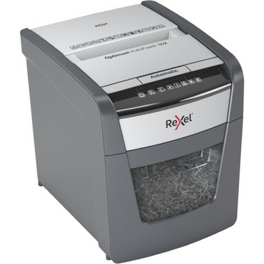 REXEL Aktenvernichter Optimum AF+ 2020050XCH X50, P-4, 20lt
