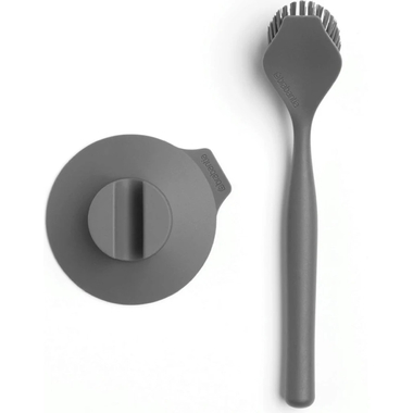 BRABANTIA Spülbürste Sink side 117589 Dunkelgrau