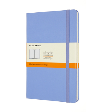 MOLESKINE Notizbuch HC L/A5 850819 liniert,hortensienblau,208 S.
