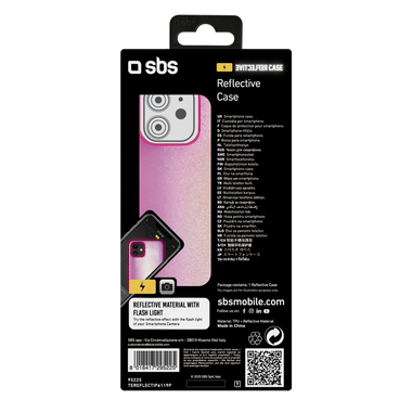 Hard cover that is reflective with flash for iPhone 11