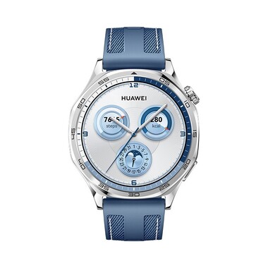 HUAWEI Watch GT5 46mm Bracelet Tissé Bleu
