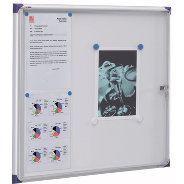 NOBO Panneau d'affichage 6xA4 1900847 730x680x22cm