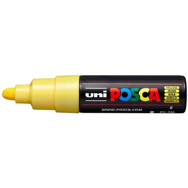 POSCA Marker 4.5-5.5mm PC-7M YELLOW jaune