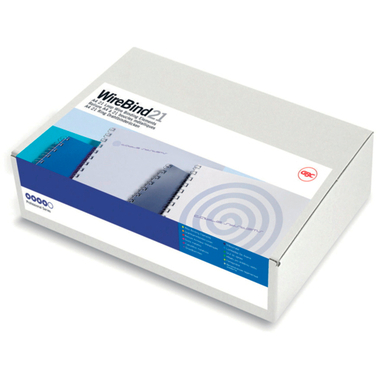 GBC Baguettes de reliure 14mm A4 IB165481 blanc, 21 anneaux 100 pcs.