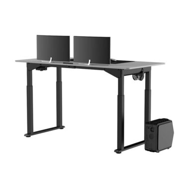 Ultradesk Table de jeu Uplift Noir/Blanc
