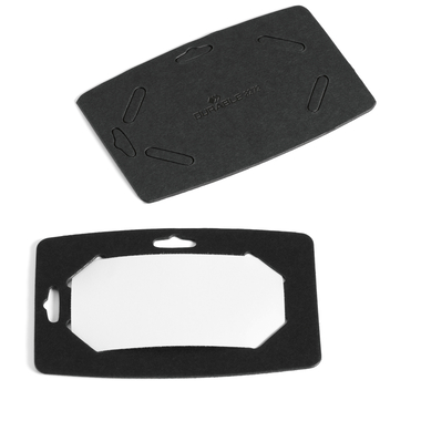 DURABLE Targhetta Carta riciclata 827201 40x75mm 20 pezzi