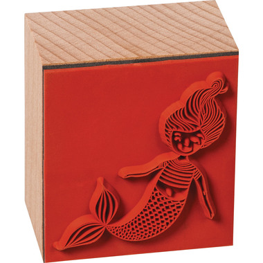 HEYDA Stempel-Set Mermaid 12x10x3cm 204888678 braun 10-teilig