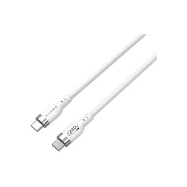 HYPER Câble USB 2.0 Câble en silicone 240W USB-C - USB-C 2 m