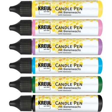 KREUL CandlePen Bee Happy KR-49757 6 Stück