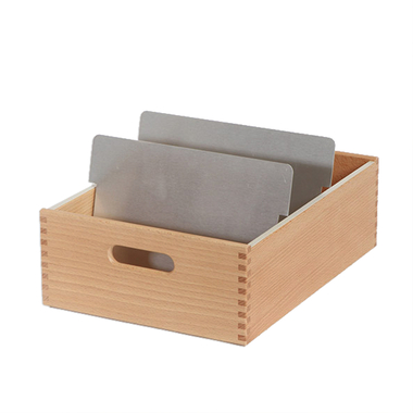 FLÜCK Karteikasten A5 A5QUER/40 Buche 23.3x10x40cm