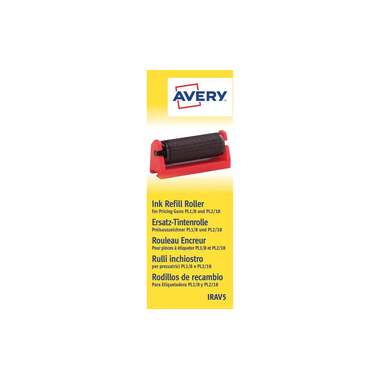Avery Zweckform Rulli di ricambio per inchiostro per PL1/8 e PL2/18 Plastica Nero