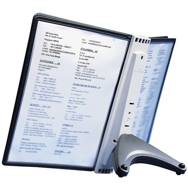 DURABLE Système de présent.SHERPA Soho 554001 noir avec 5 pochettes A4