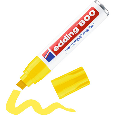 EDDING Permanent Marker 800 4-12mm 800-5 gelb