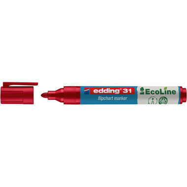 EDDING Flipchart Marker 31 1.5-3mm 31-2 rosso