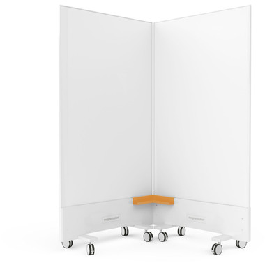 MAGNETOPLAN Box de range Infinity Wall 114661028 jaune melon