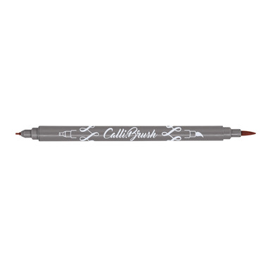 ONLINE Callibrush Pen Double Tip 2mm 19068/6 Aubergine