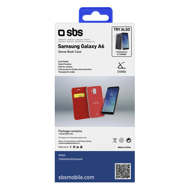 Étui livre pour Samsung Galaxy A6