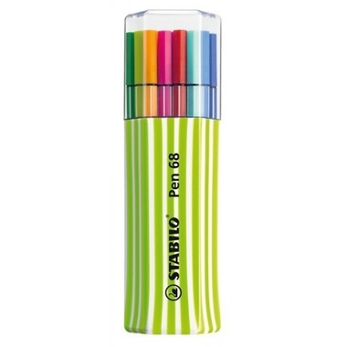 STABILO Fasermaler Pen 68 1mm 6815-01 15er Etui