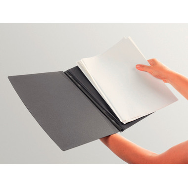 LEITZ Ent-binder Impressbind 280 73890000 silber 321x77x184mm