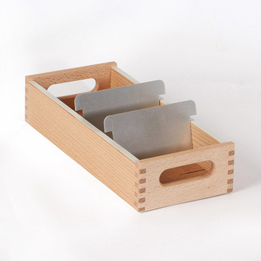 FLÜCK Karteikasten A7 A7QUER/30 Buche 12.8x6x30cm
