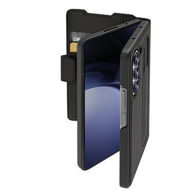 Book-style case with card holder pockets for Samsung Z Fold 5