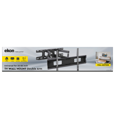 85 inch adjustable wall-mounted TV support | Ekon