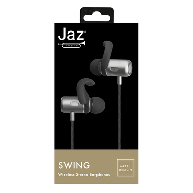 Metallic wireless stereo earphones | JAZ