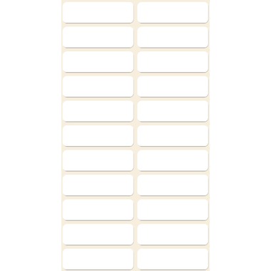 AVERY ZWECKFORM Etiquettes 32×10mm 3044 blanc 120 pcs.