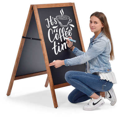 MAGNETOPLAN Kundenstopper MULTI A1 50090060 mit Magnetfolie, Outdoor