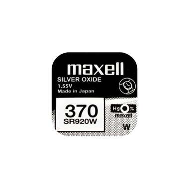 Maxell Europe LTD. Pile bouton 370 SR920W , 10 Pièce/s