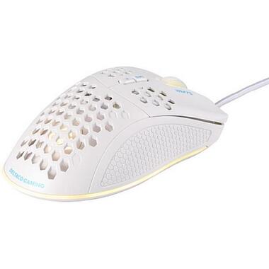 DELTACO Gaming-Maus GAM-108-W Bianco