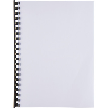 GBC Plastikbindrücken 19mm A4 4028601 schwarz, 21 Ringe 100 Stück