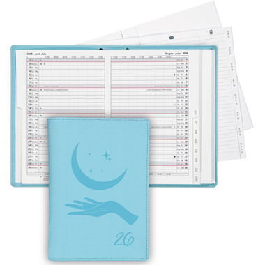 BIELLA Agenda Istanbul 2026 855715060026U 1M/2P blulight ML 10.6x15.3cm